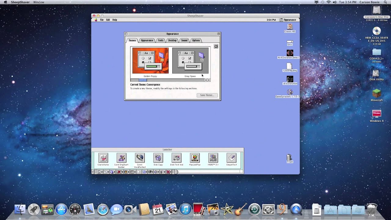macintosh emulator for mac os x
